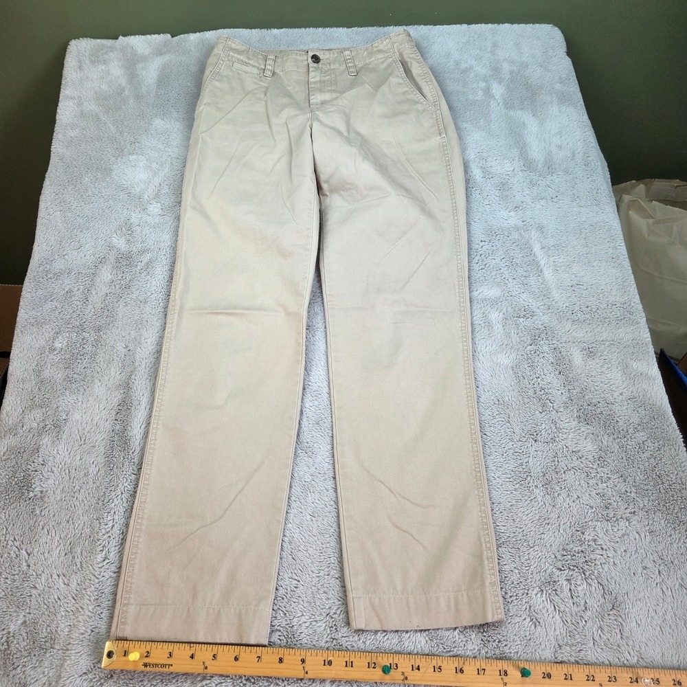 Lauren Jeans Co Ralph Lauren Newbury Chino Pants Womens 10 Straight Leg Khaki